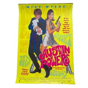 Full Size Austin Powers Movie Poster